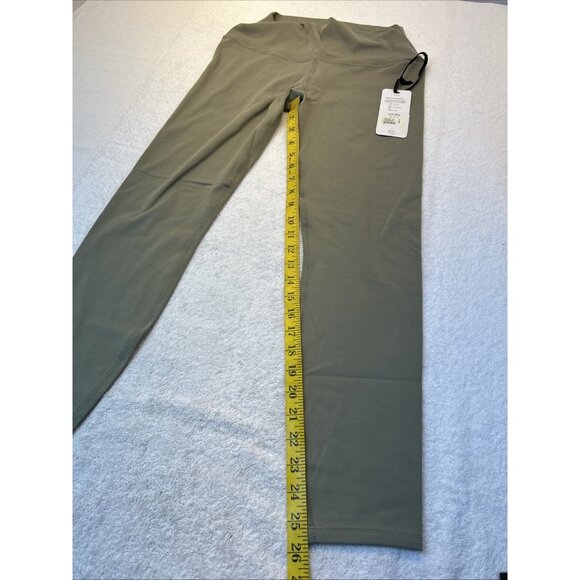 Haven Well Within Talbots Yoga Pant Leggings High Stretch Light Olive SZ L New - Picture 4 of 6